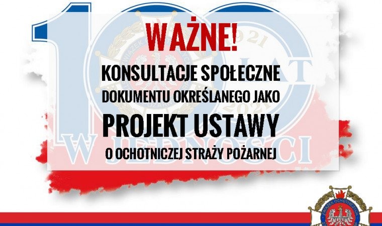 Konsultacje społeczne projektu ustawy o OSP