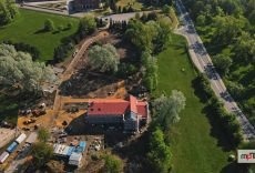 Przyszła siedziba Muzeum Pamięci z lotu ptaka