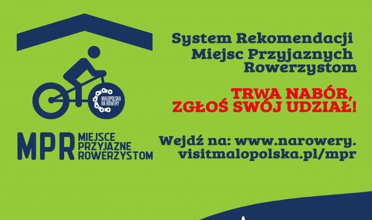 Zarekomenduj miejsca przyjazne rowerzystom w Małopolsce