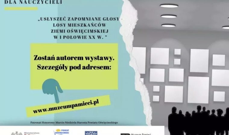 „Usłyszeć zapomniane głosy”. Projekt dla nauczycieli z naszego powiatu