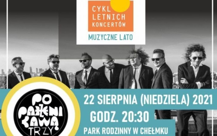 Koncert zespołu Poparzeni Kawą Trzy w Chełmku