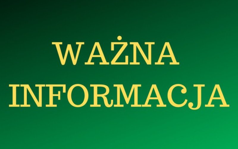 Informacja dotycząca Wydział Komunikacji w Kętach