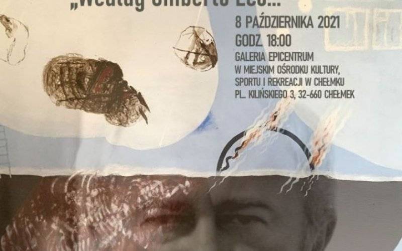„Według Umberto Eco…”. Wernisaż wystawy prac Józefa Hołarda