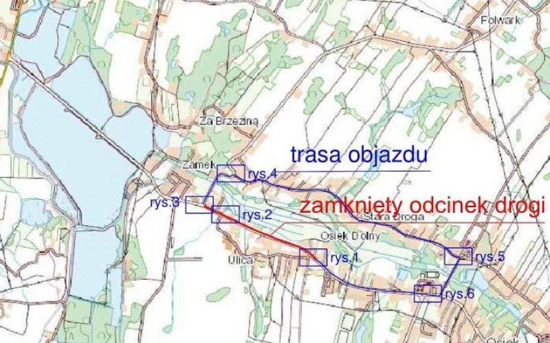 Od przyszłego tygodnia utrudnienia na ulicy Głównej w Osieku