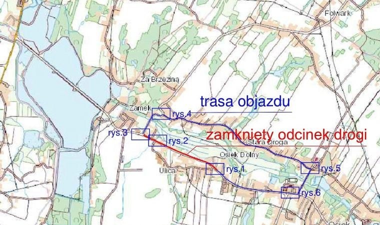 Od przyszłego tygodnia utrudnienia na ulicy Głównej w Osieku