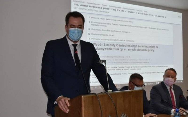 Andrzej Skrzypiński nowym Starostą Oświęcimskim