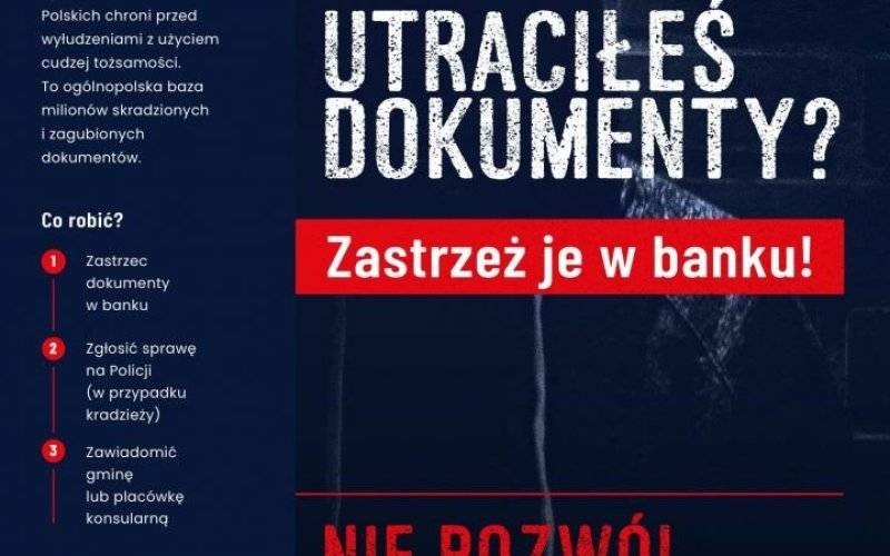 Co zrobić w przypadku utraty dokumentów? Nie pozwól ukraść swojej tożsamości