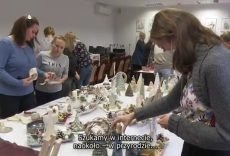 W świątecznym klimacie. Kiermasz ozdób bożonarodzeniowych w starostwie