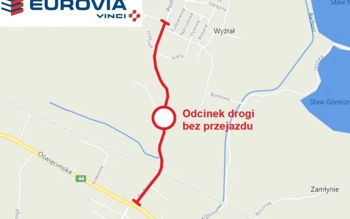 Od 24 listopada utrudnienia w ruchu w Przeciszowie