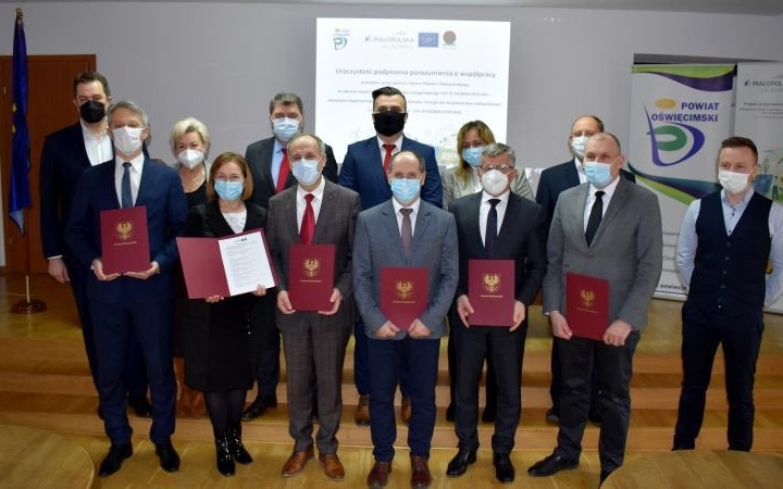 Łączy nas troska o klimat. Porozumienie włodarzy gmin i władz Powiatu Oświęcimskiego