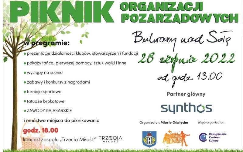 Zapraszamy na XIV Piknik Organizacji Pozarządowych w Oświęcimiu