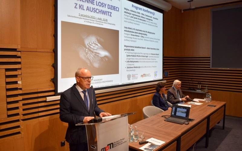 „Powojenne losy dzieci z KL Auschwitz”. Pierwsza konferencja w murach Muzeum Pamięci
