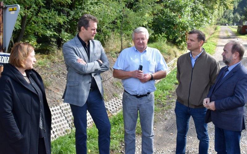 Odwodnienie drogi powiatowej w Jawiszowicach