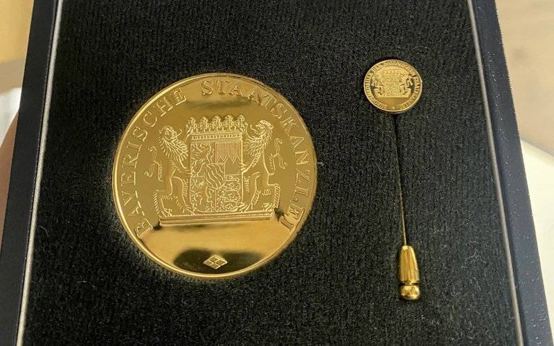 Medal Bawarii dla śp. Marcina Niedzieli