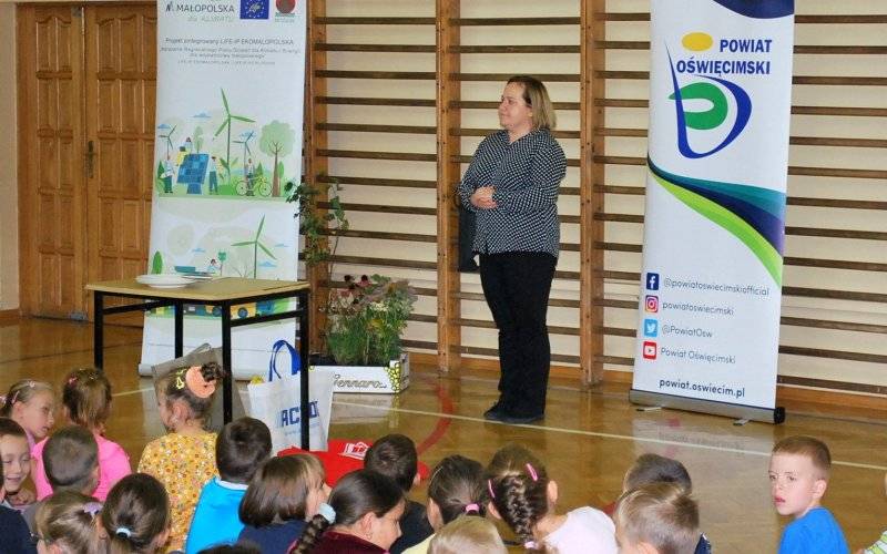 Prelekcja na zakończenie kampanii edukacyjno-informacyjnej &quot;Przyjaciele Klimatu&quot;