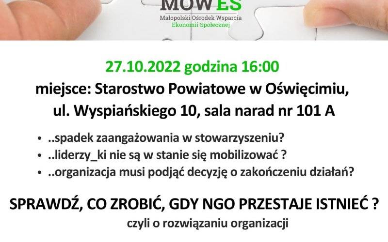 Są jeszcze wolne miejsca na to szkolenie