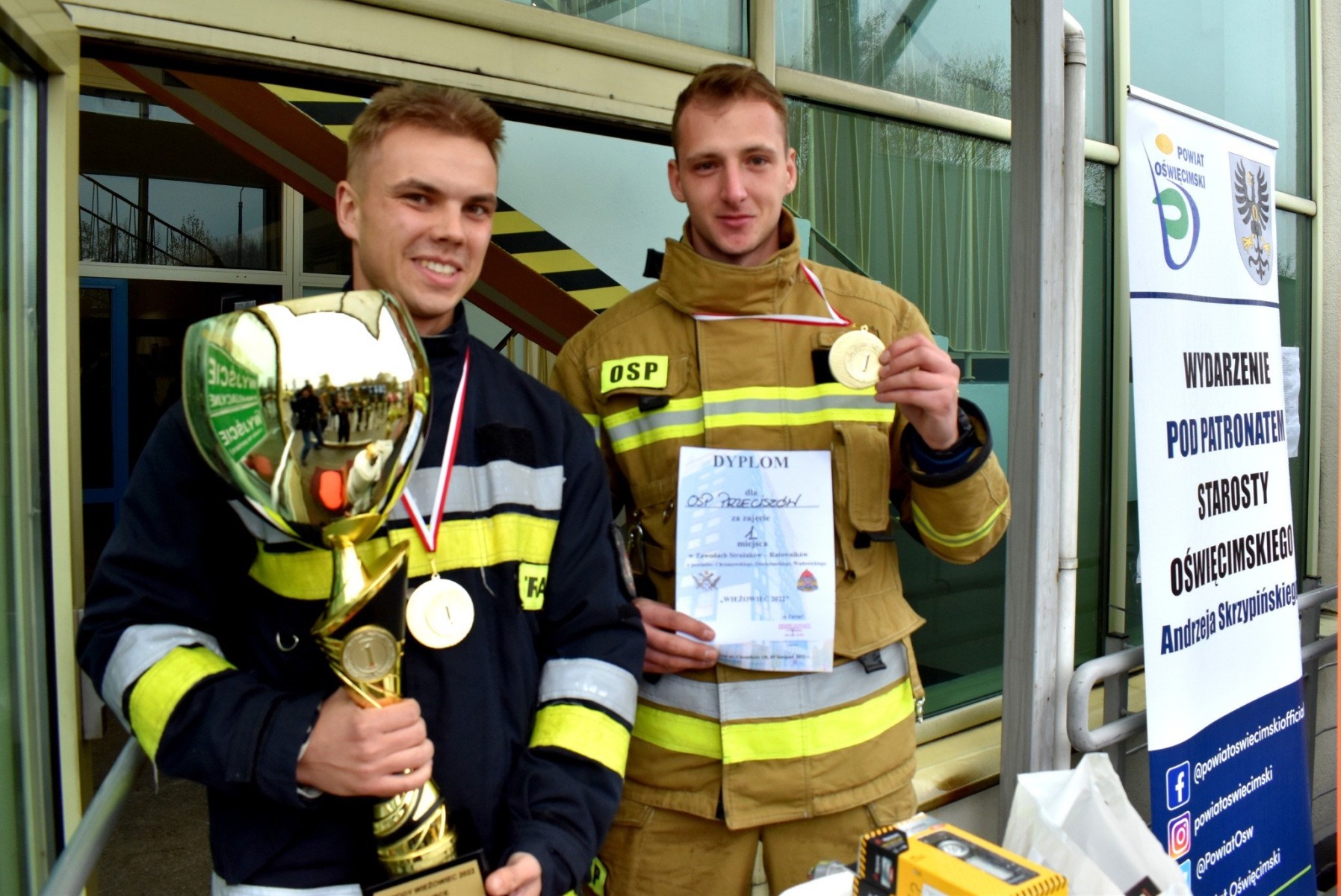 Wielki trud strażaków doceniony i nagrodzony