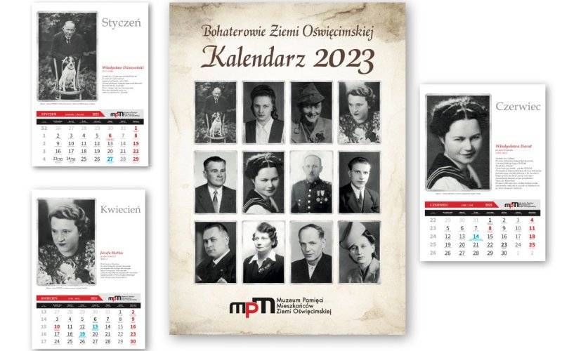 Kalendarz z bohaterami ziemi oświęcimskiej