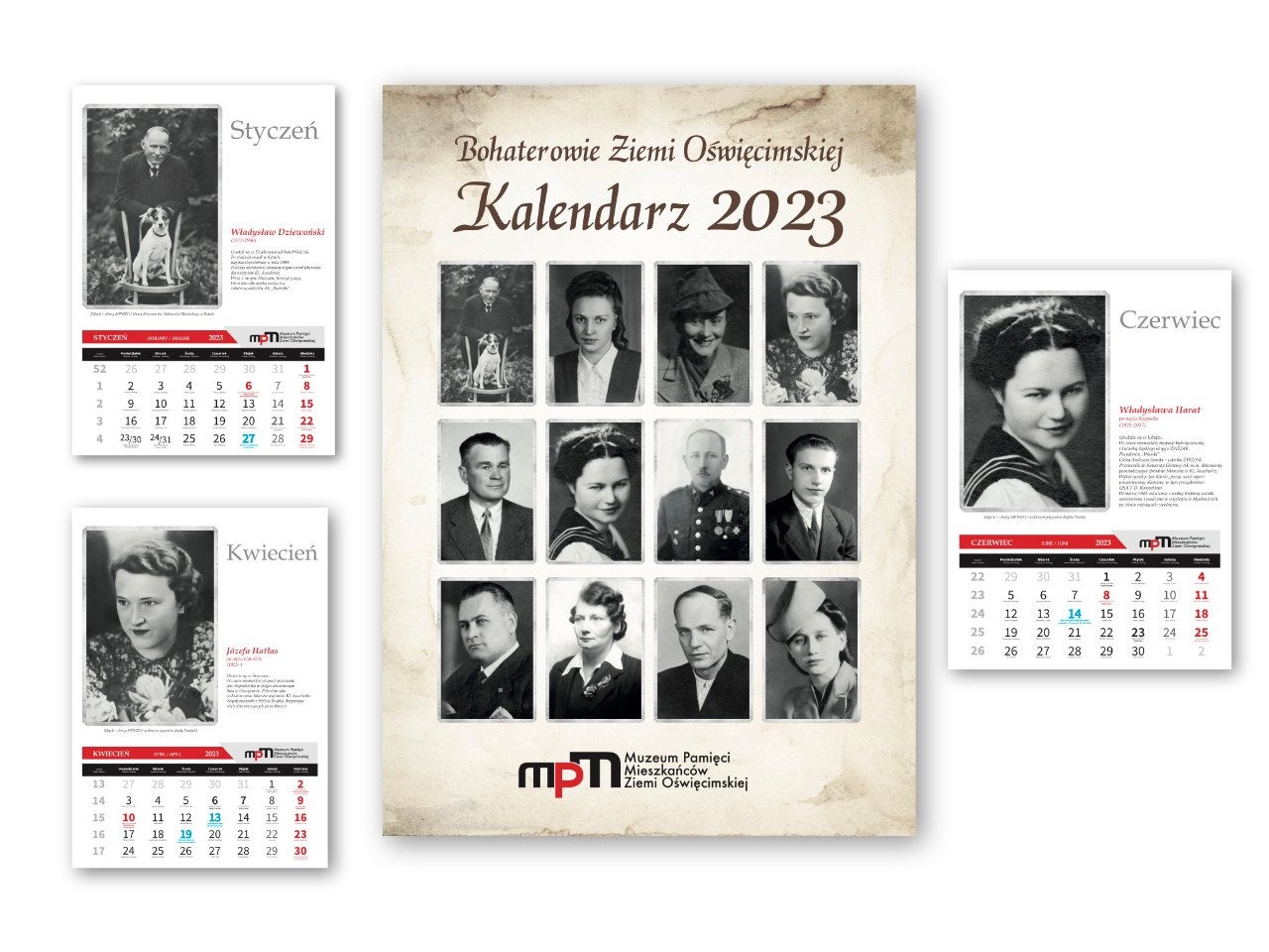 Kalendarz z bohaterami ziemi oświęcimskiej
