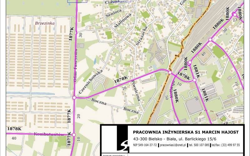 Utrudnienia drogowe w Brzezince