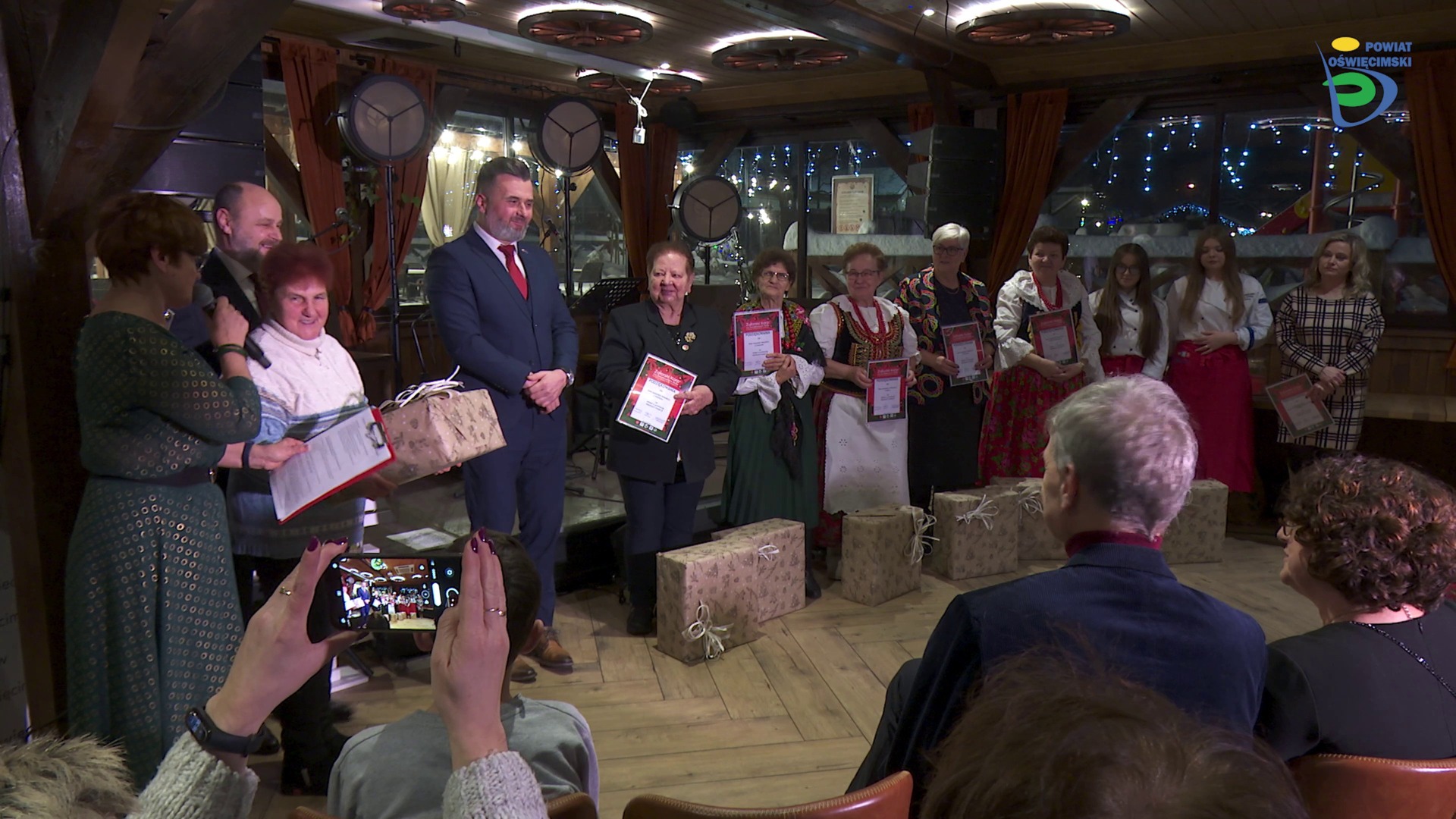 Powiatowy Przegląd Stołów Wigilijnych w Zatorze (film)