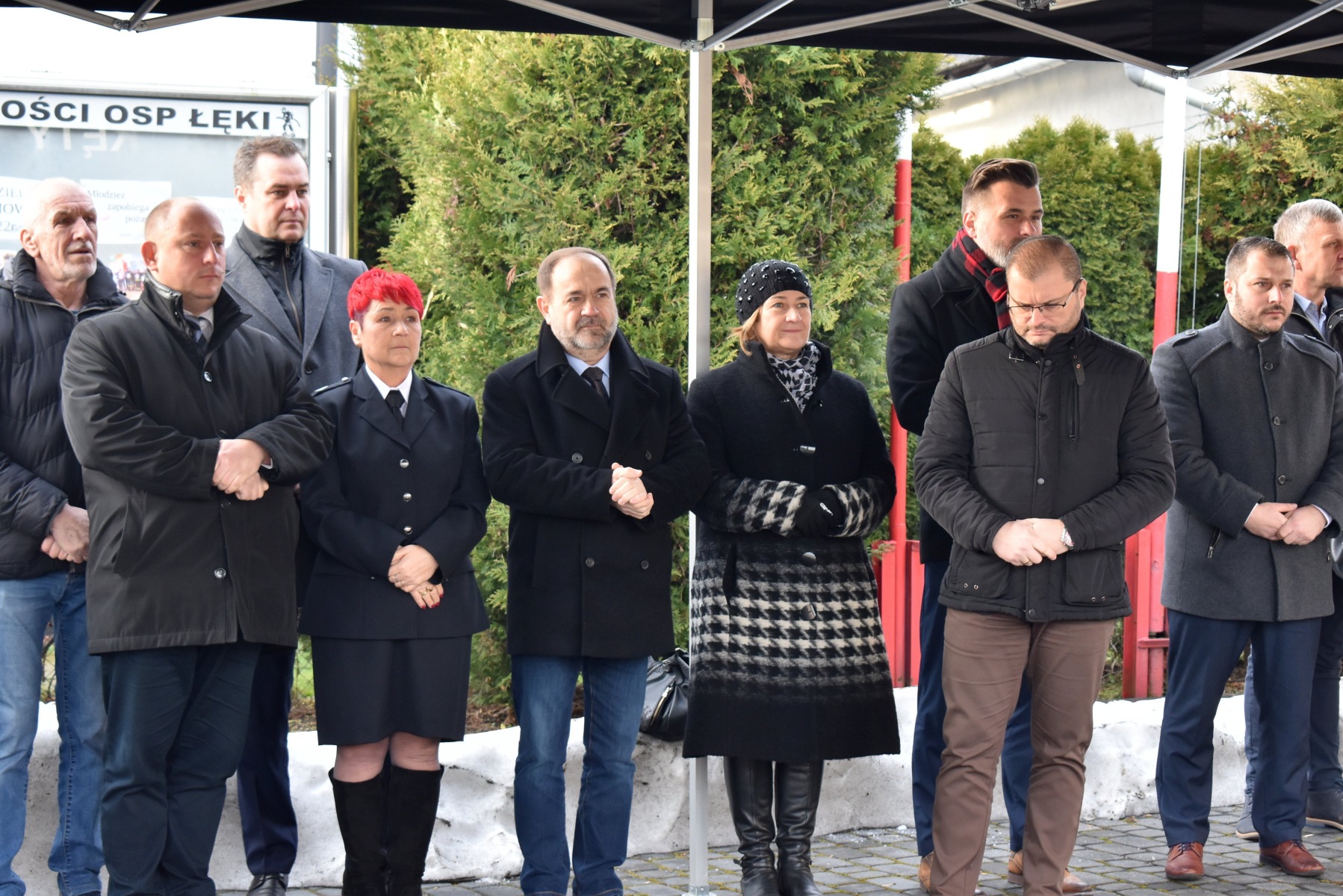 Nowy samochód ratowniczo-gaśniczy dla OSP w Łękach