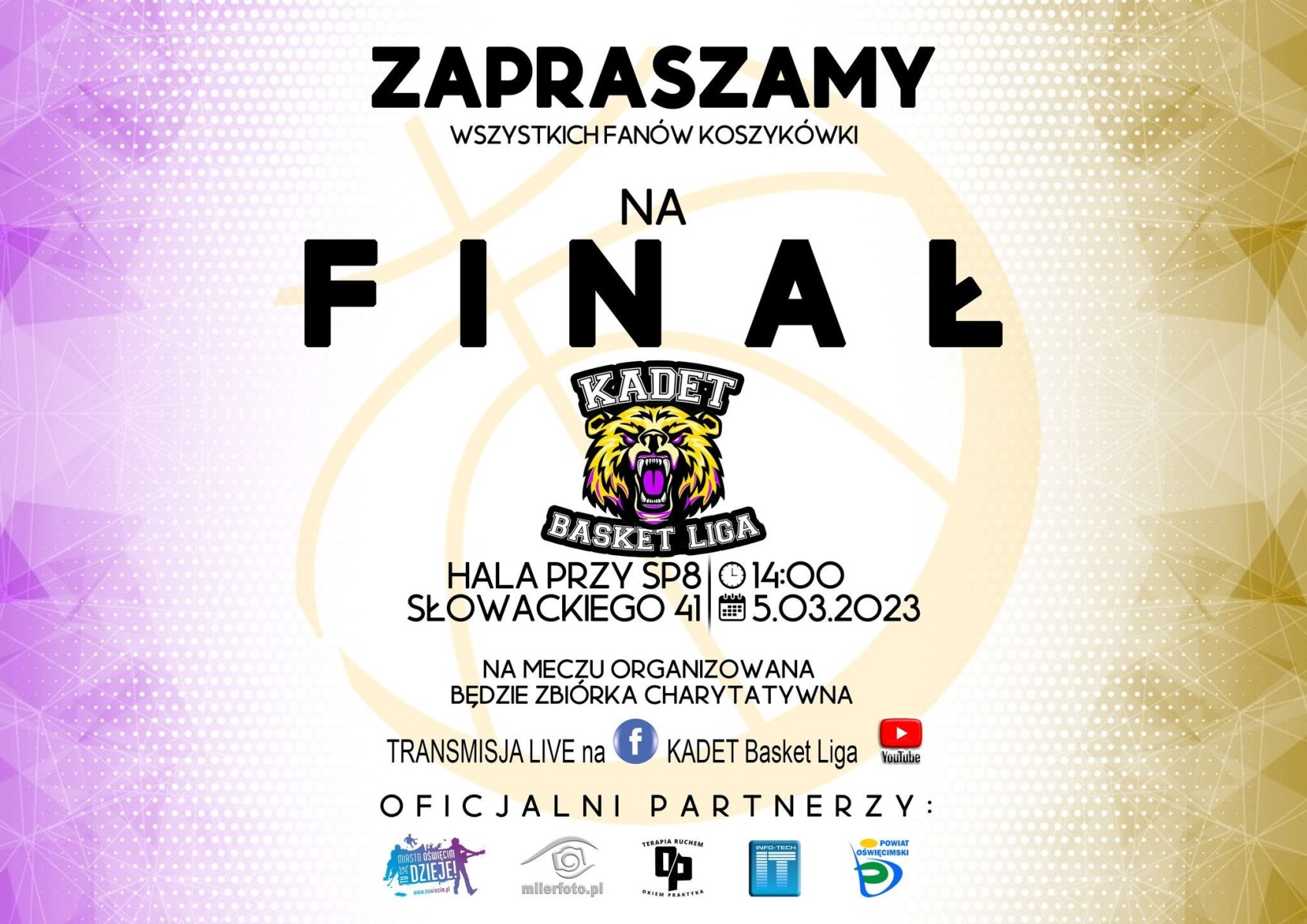 Finał koszykarskich zmagań ze szczytnym celem