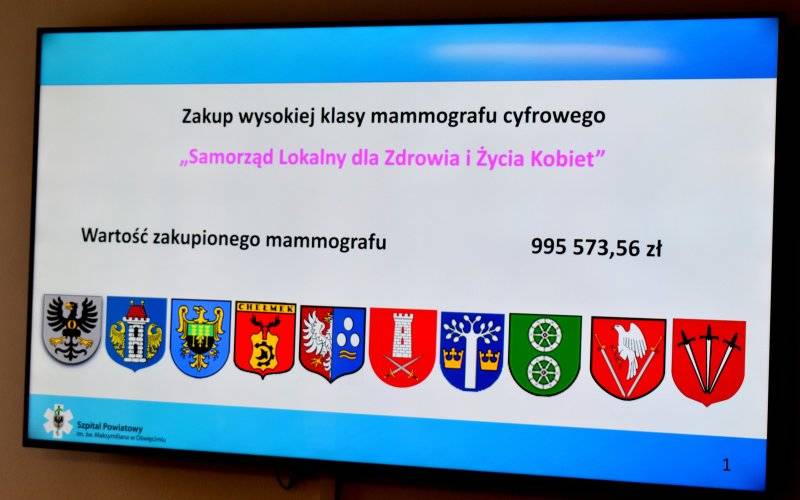 Powiatowa lecznica z nowoczesnym mammografem cyfrowym