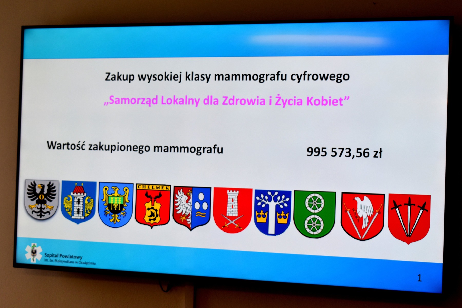 Powiatowa lecznica z nowoczesnym mammografem cyfrowym