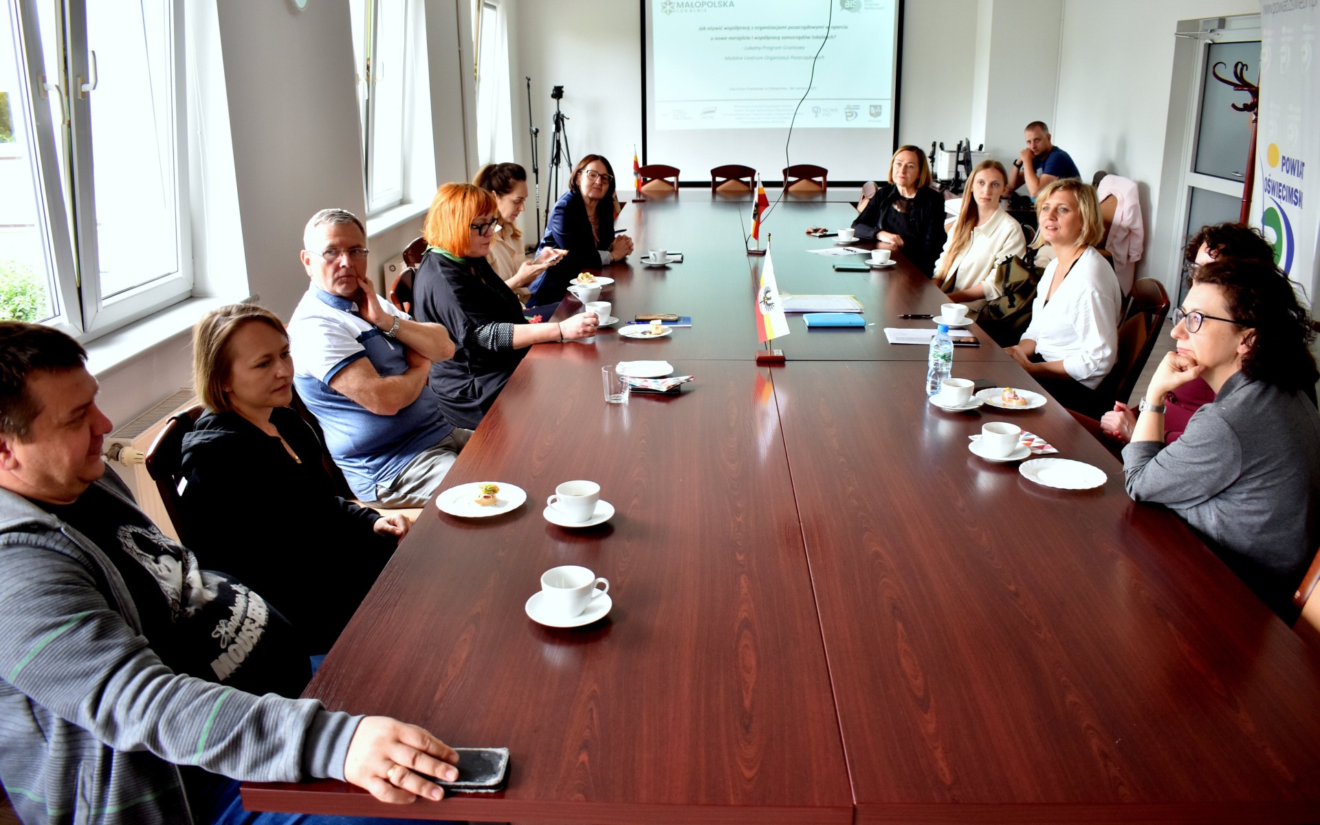 Powiat Oświęcimski przykładem dobrej współpracy z organizacjami samorządowymi