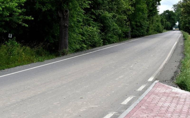 Droga powiatowa w Brzezince już po przebudowie