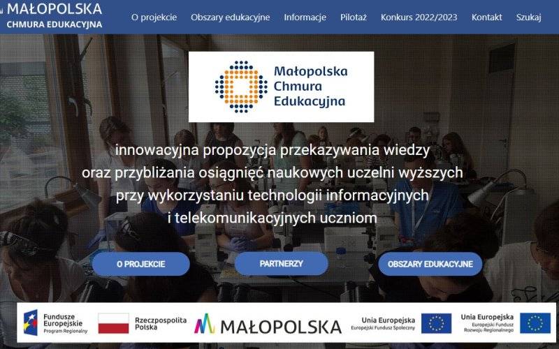 Zakup sprzętu informatycznego w ramach Małopolskiej Chmury Edukacyjnej