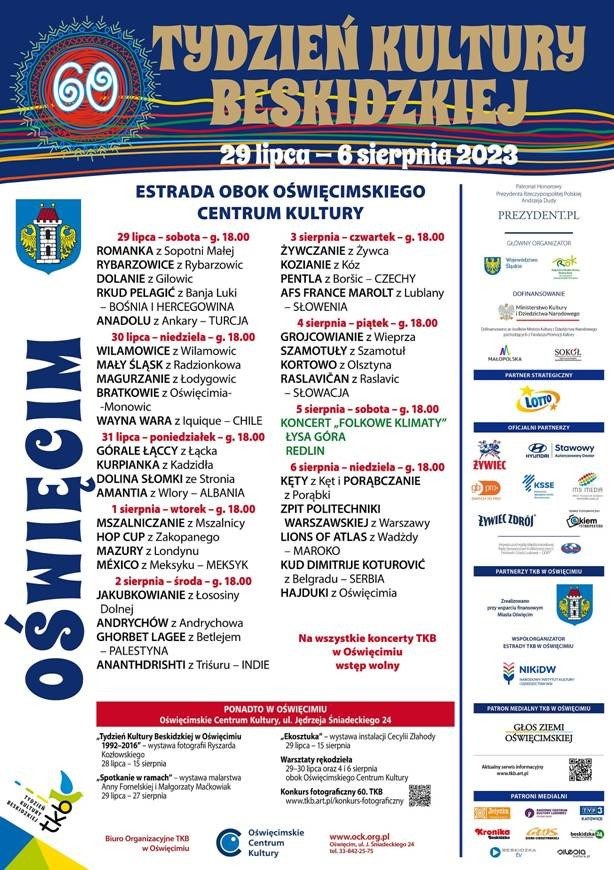 Tydzień Kultury Beskidzkiej w Oświęcimiu