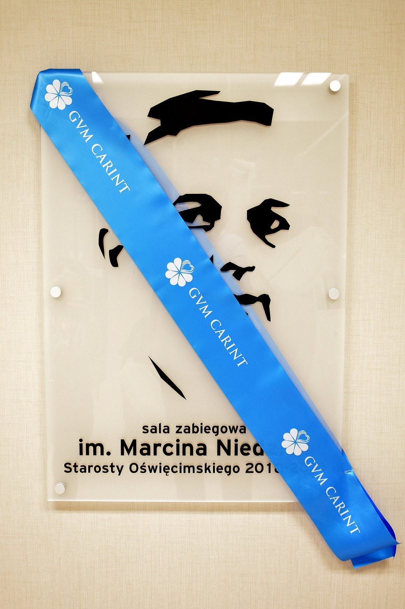 Odsłonięcie tablicy upamiętniającej śp. Marcina Niedzielę