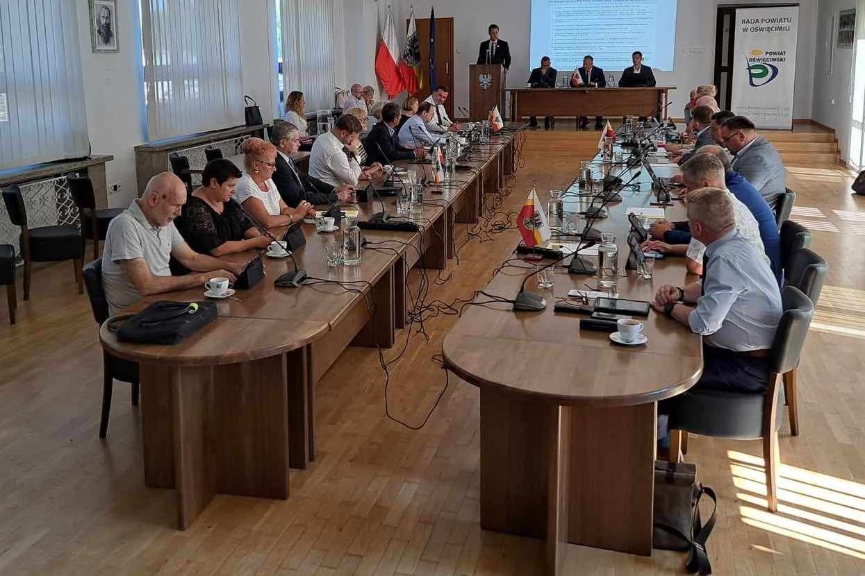 Zapowiedź LXI sesji Rady Powiatu w Oświęcimiu