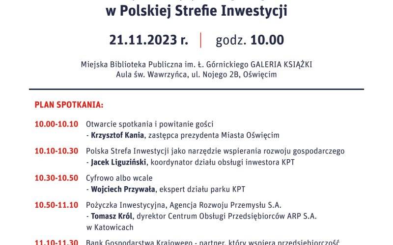 Spotkanie dla przedsiębiorców w oświęcimskiej książnicy