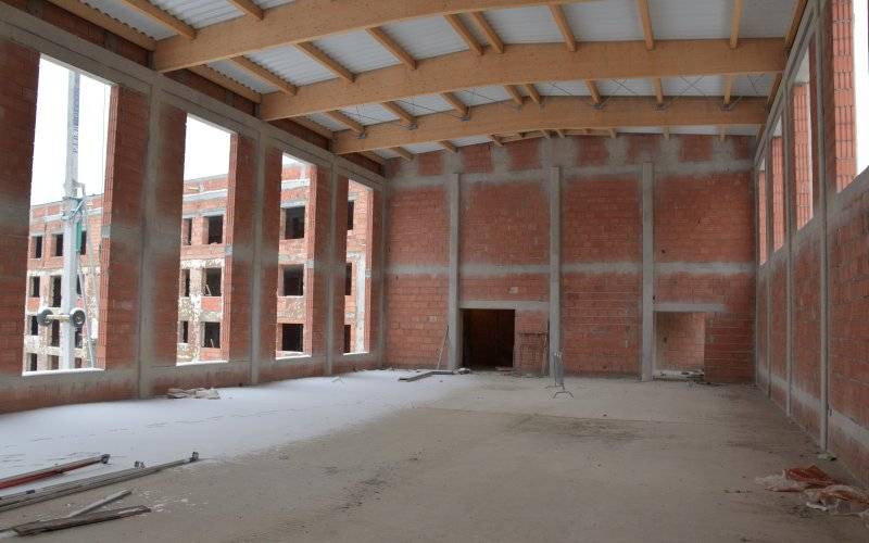Sala gimnastyczna SOSW rośnie w oczach