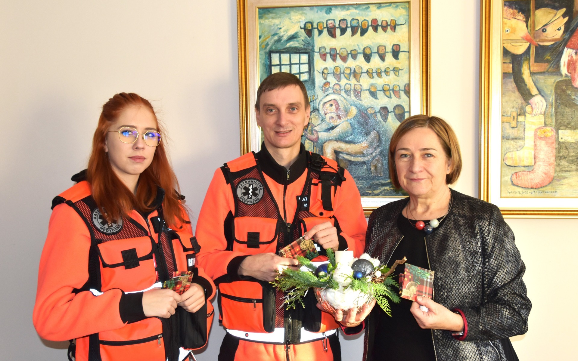 Świąteczny czas wizyt, życzeń….