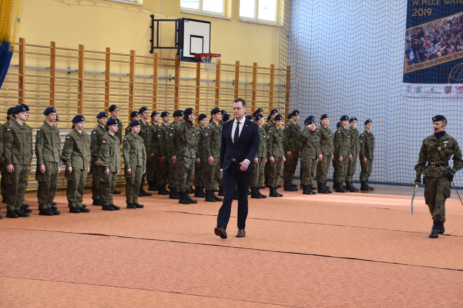 Ślubowanie kadetów w „Chemiku”