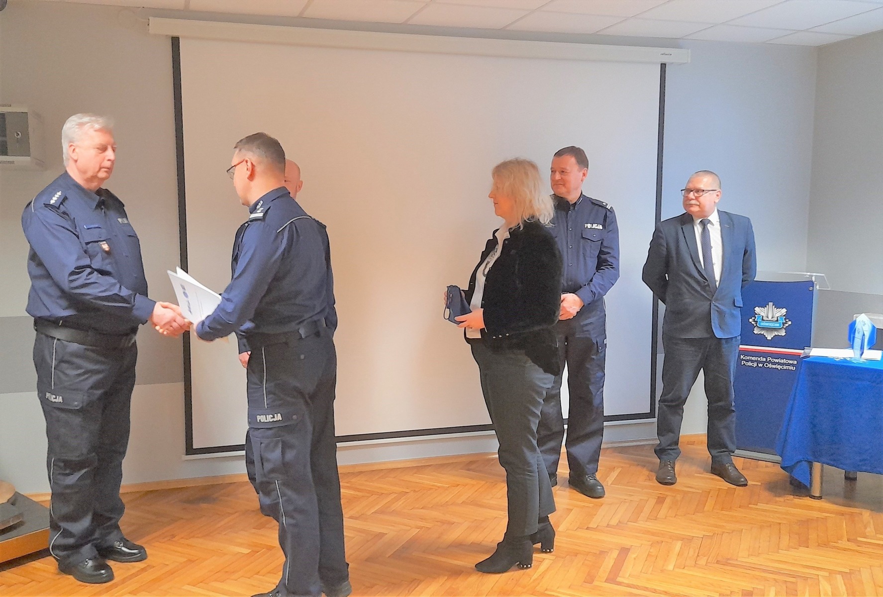 Zmiany na stanowiskach komendantów komisariatów Policji w Brzeszczach i Chełmku