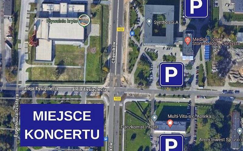 Dodatkowe parkingi dla uczestników muzycznego Powitania Lata