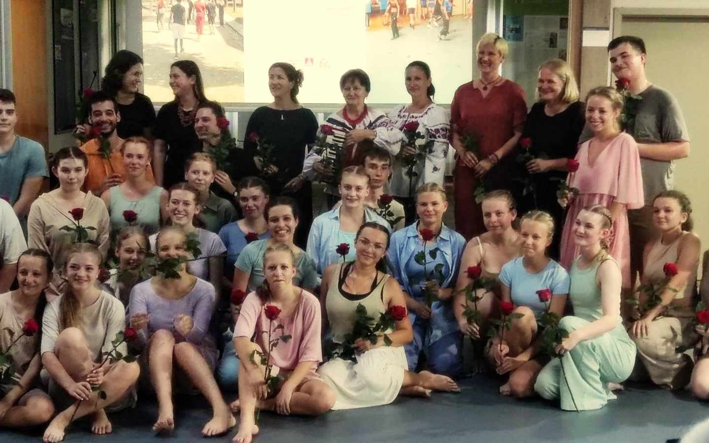 Młodzież z Polski, Niemiec i Ukrainy z pokojowym przesłaniem