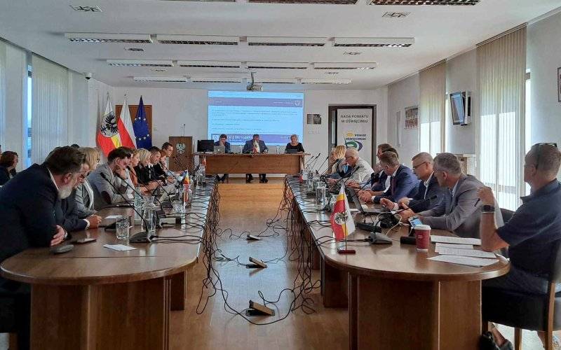 Zapowiedź VI sesji Rady Powiatu w Oświęcimiu