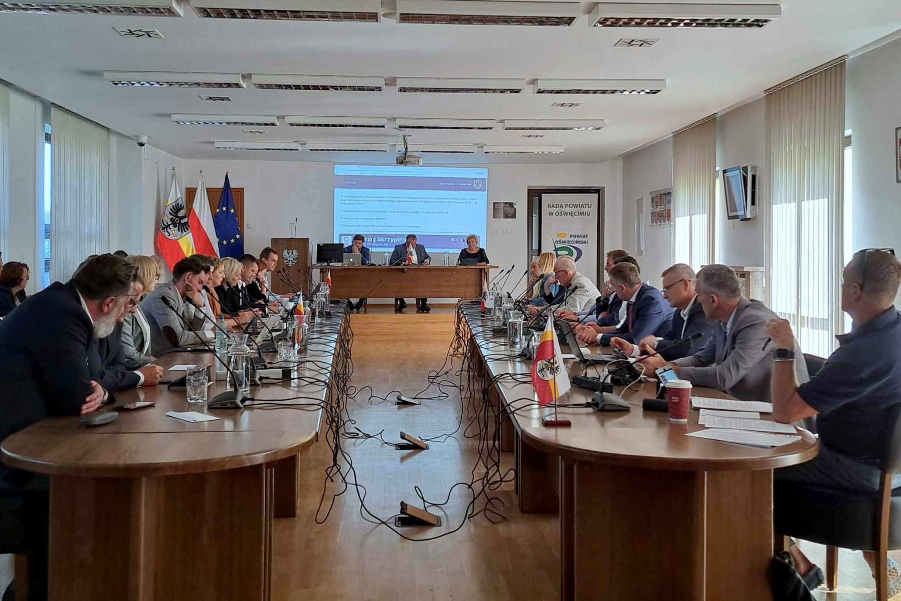 Zapowiedź VI sesji Rady Powiatu w Oświęcimiu