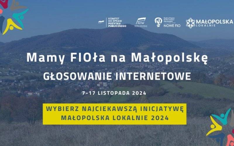 Wybierz najciekawszą inicjatywę Małopolska Lokalnie 2024!