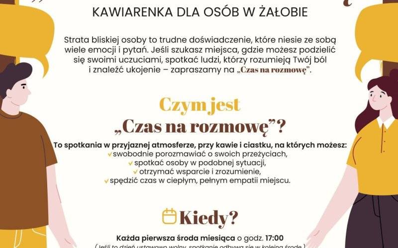 Czas na rozmowę. Kawiarenka dla osób w żałobie