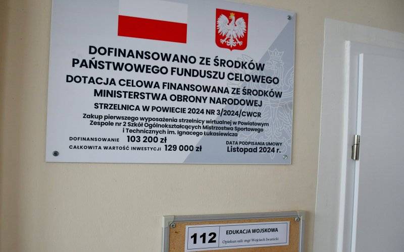 Pierwsza w powiecie strzelnica wirtualna