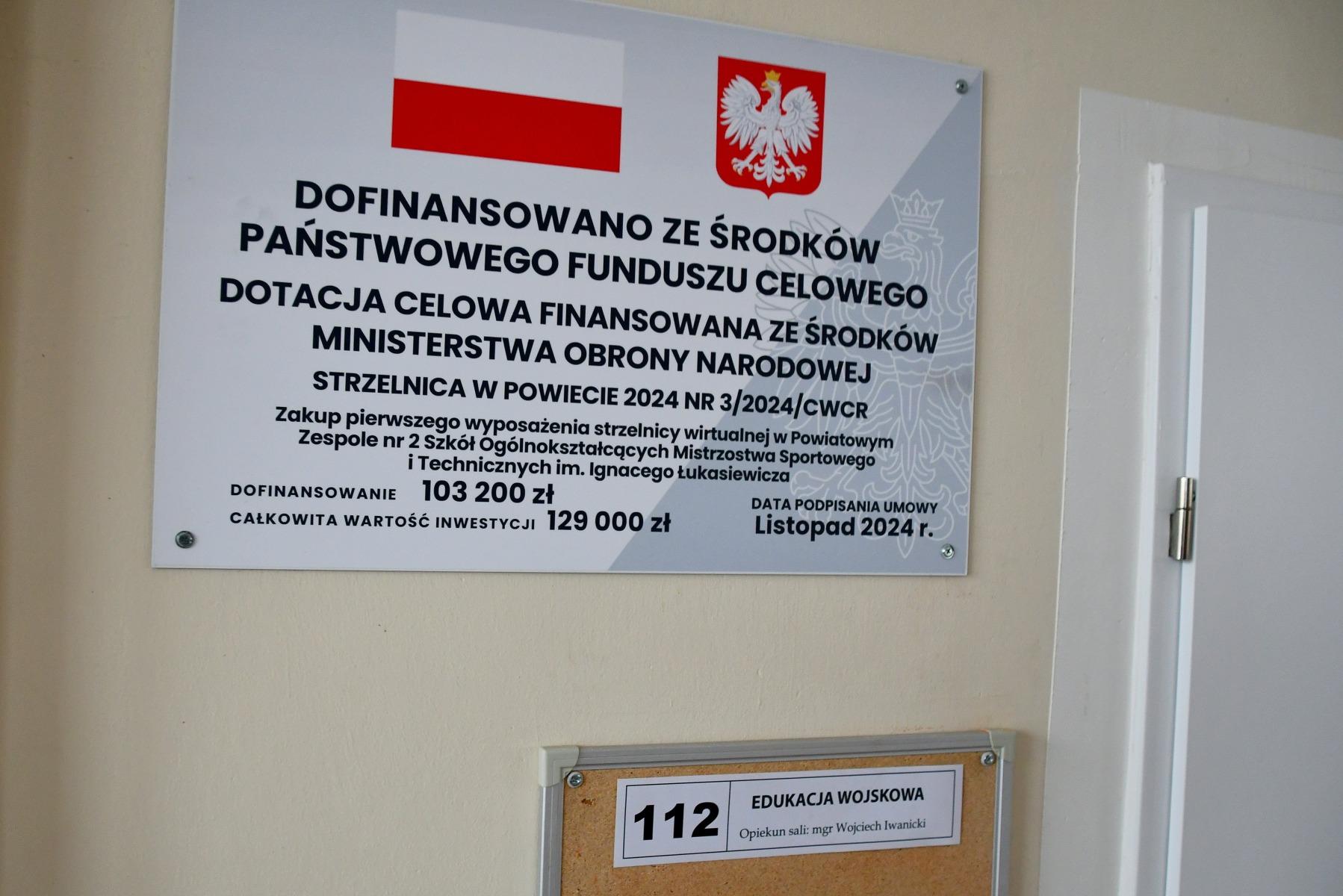 Pierwsza w powiecie strzelnica wirtualna