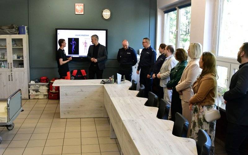 Sala ratownictwa w powiatowej „Szóstce”