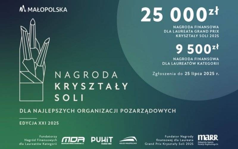 Kryształy Soli dla wyróżniających się osób i organizacji